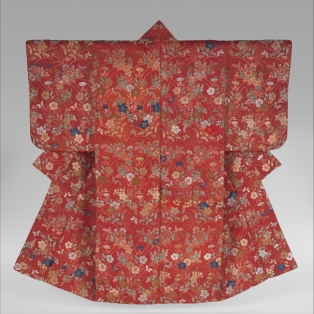 Noh robe (Karaori), silk and metal thread, late 18th century, Met Museum, New York
