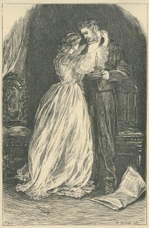 'Husband and Wife', The Claverings, Cornhill Magazine Vol. 15, 1867, Mary Ellen Edwards, PL1260